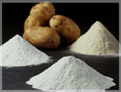 Potato - potato products. Starch.
