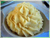 Potato - potato products. Potato flakes, mashed potato